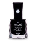 Esmalte Risqué Diamond Gel Preto Caviar