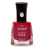 Esmalte Risqué Diamond Gel Vermelho Cereja