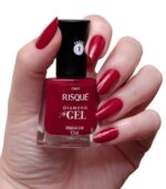 Esmalte Risqué Diamond Gel Vermelho Rubi 9,5ml