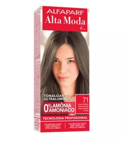 Alta Moda é... Extra Intensiva 71 Louro Médio Acinzentado