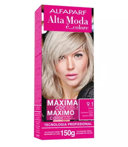 Alta moda e maxima areia 9.1 Louro Claríssimo Cinza