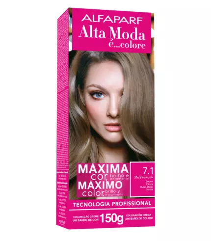 Alta moda e maxima mel praleao 7.1 Louro Cinza