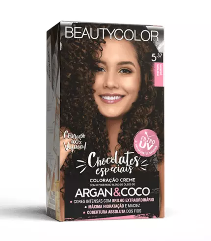 BeautyColor Kit Coloração 5.37 Marrom Passion