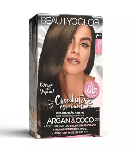 BeautyColor Kit Coloração 6.7 Chocolate Suíço