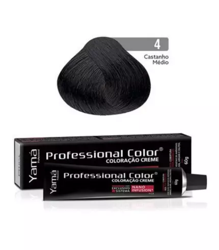 Coloração Professional Color Nano Infusion 4.0 Castanho Médio