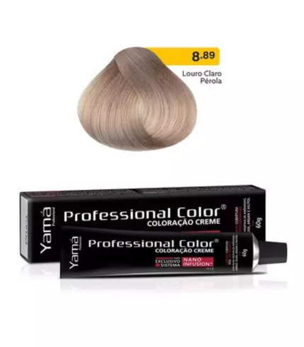 Coloração Professional Color Nano Infusion 8.89 Louro Claro Perola