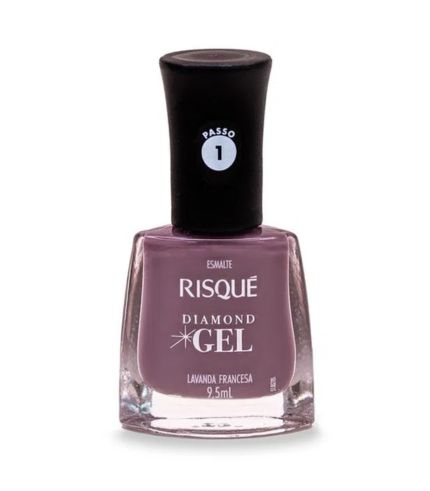 Esmalte Risqué Diamond Gel Lavanda Francesa