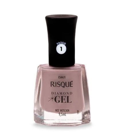 Esmalte Risqué Diamond Gel Noz Moscada