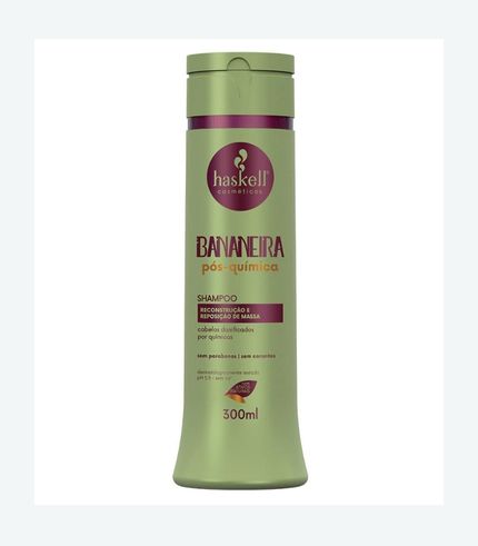 Shampoo Bananeira Pós-Química