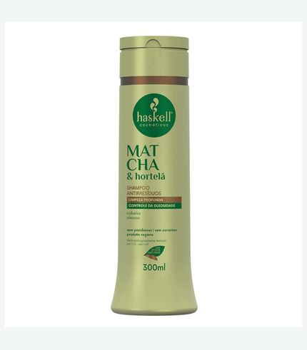 Shampoo Antirresíduos Matcha Hortelã