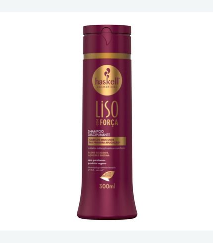 Shampoo Disciplinante Liso com Força