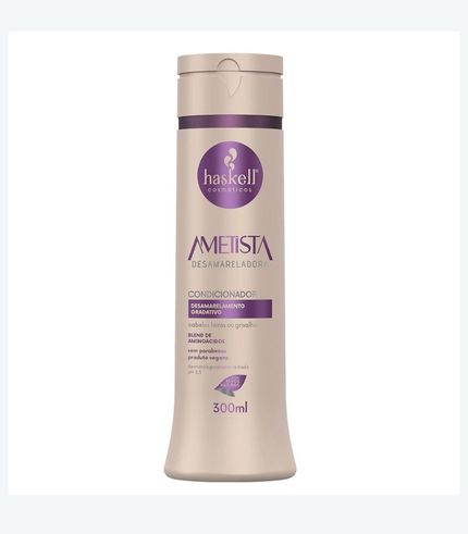 Condicionador Ametista Desamareladora 300ml Haskell