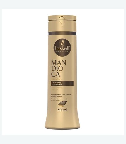 Shampoo Mandioca 300ml Haskell