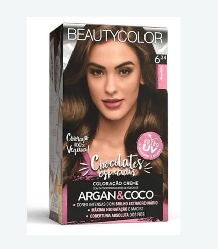 BeautyColor Kit Coloração 6.34 Chocolate